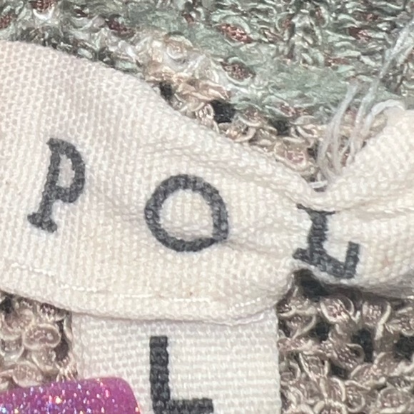 POL- camo knit long sleeve top - Picture 4 of 6